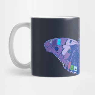 Kitschy Pop Art Butterfly Mug